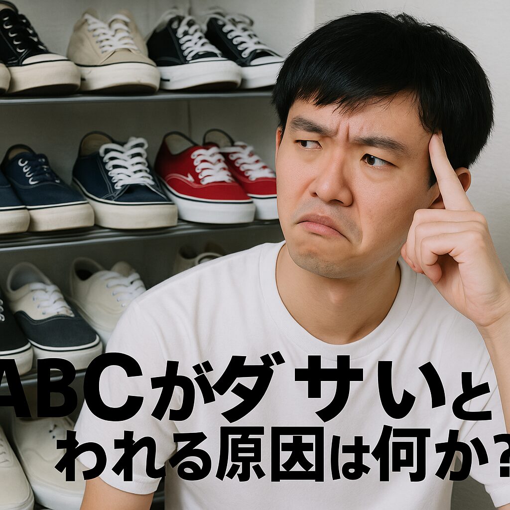 ABCがダサいと言われる原因は何か?