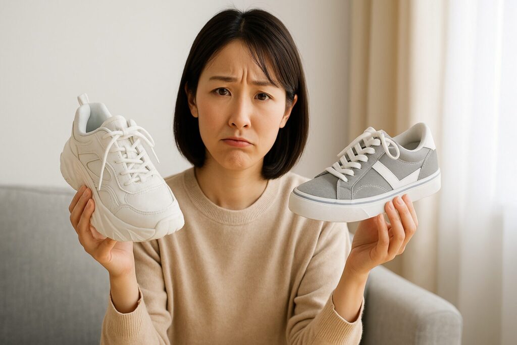 幅広の人に合うサイズの選び方