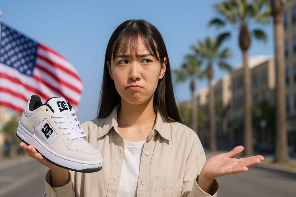 DCスニーカーはどこの国のブランドですか？