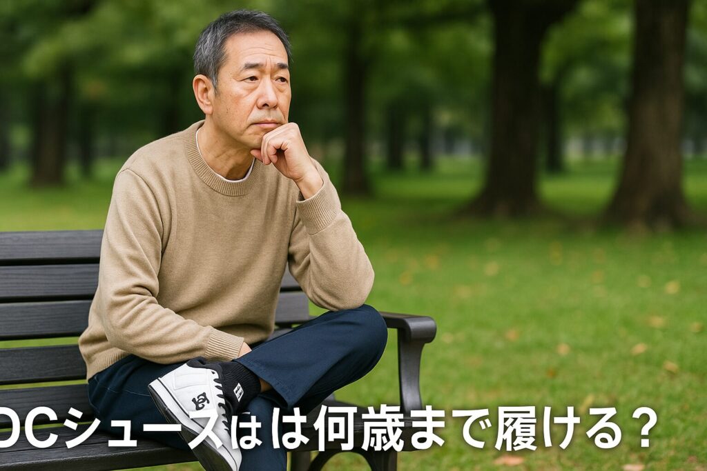 DCスニーカーは何歳まで履ける？