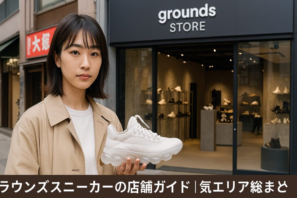 グラウンズスニーカーの店舗ガイド｜人気エリア総まとめ