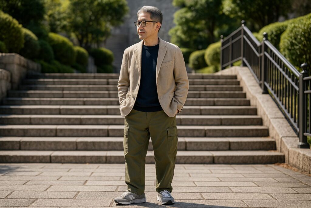 50代コーデにニューバランスは合う？
