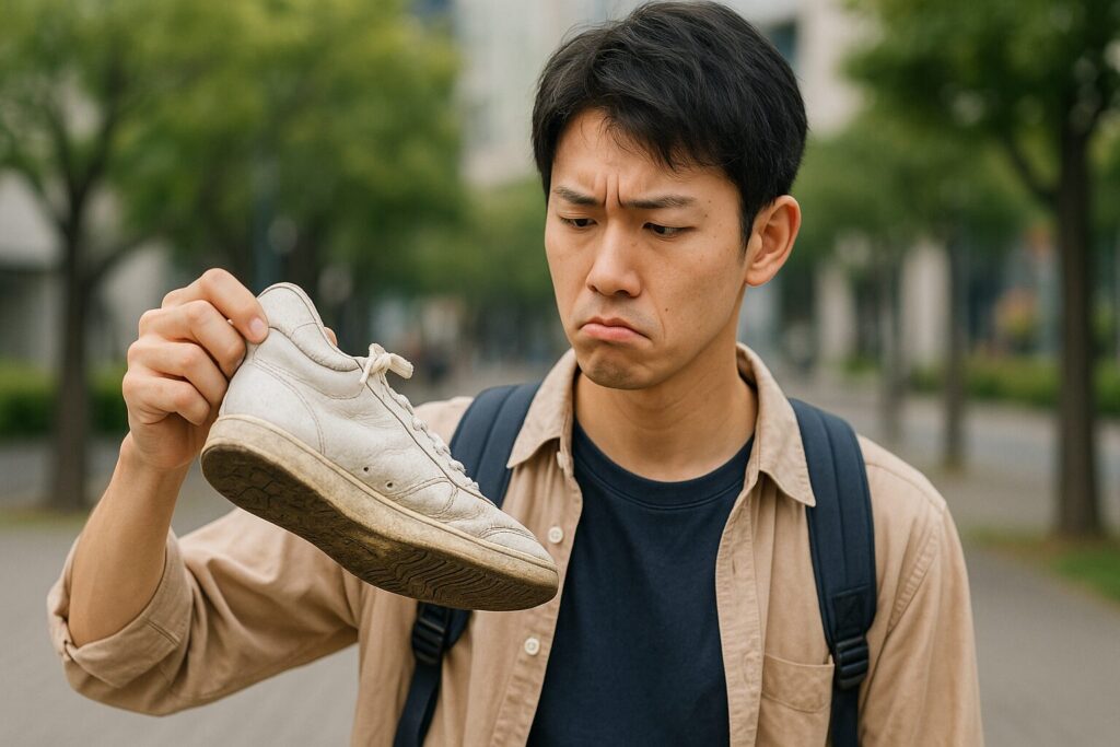 毎日履いているスニーカーは1年でダメになりますか？