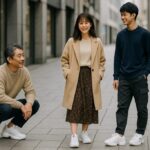 FILAスニーカーの年齢層別おしゃれに履くコツ