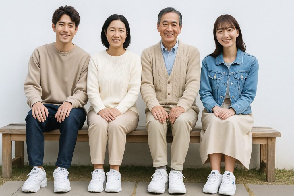 FILAスニーカーを履く年齢層の実態とは？
