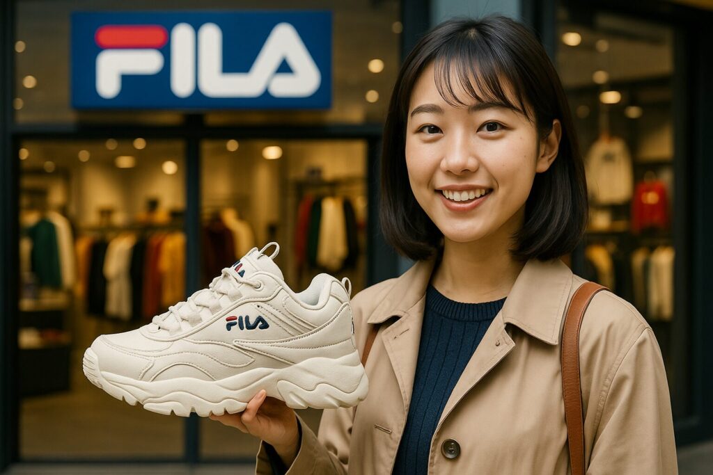 FILAスニーカーが流行りの理由とは？