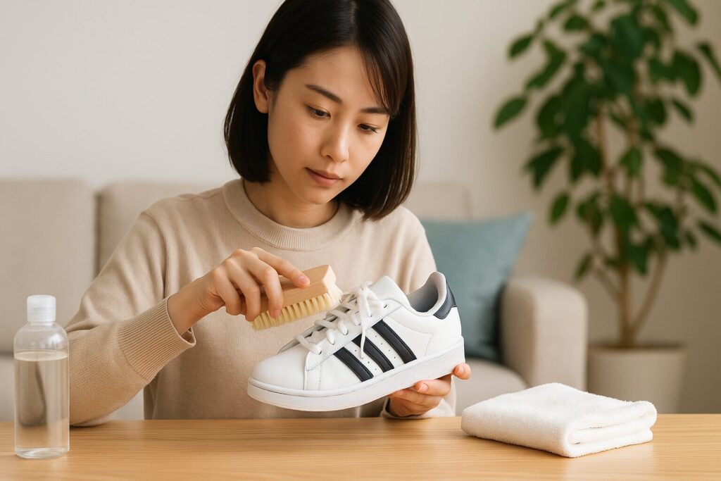 アディダス合皮スニーカーの洗い方の基本ガイド