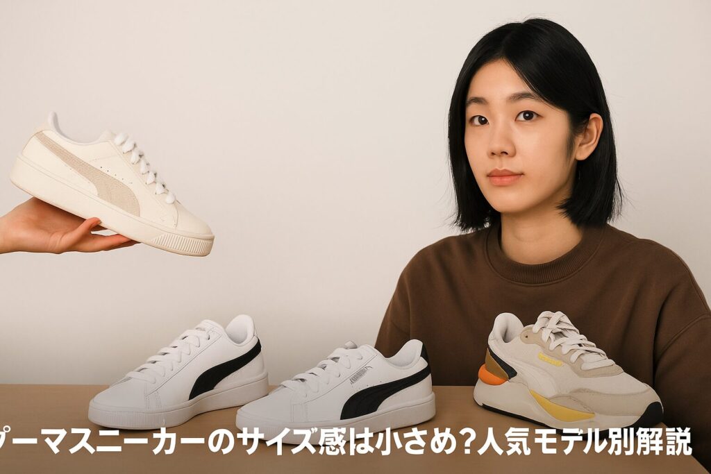 プーマスニーカーのサイズ感は小さめ？人気モデル別に徹底解説