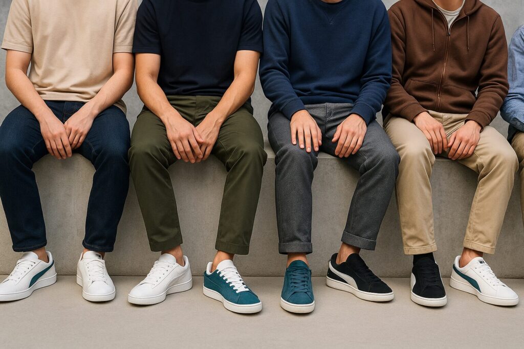 pumaスニーカーのサイズ感:メンズの傾向