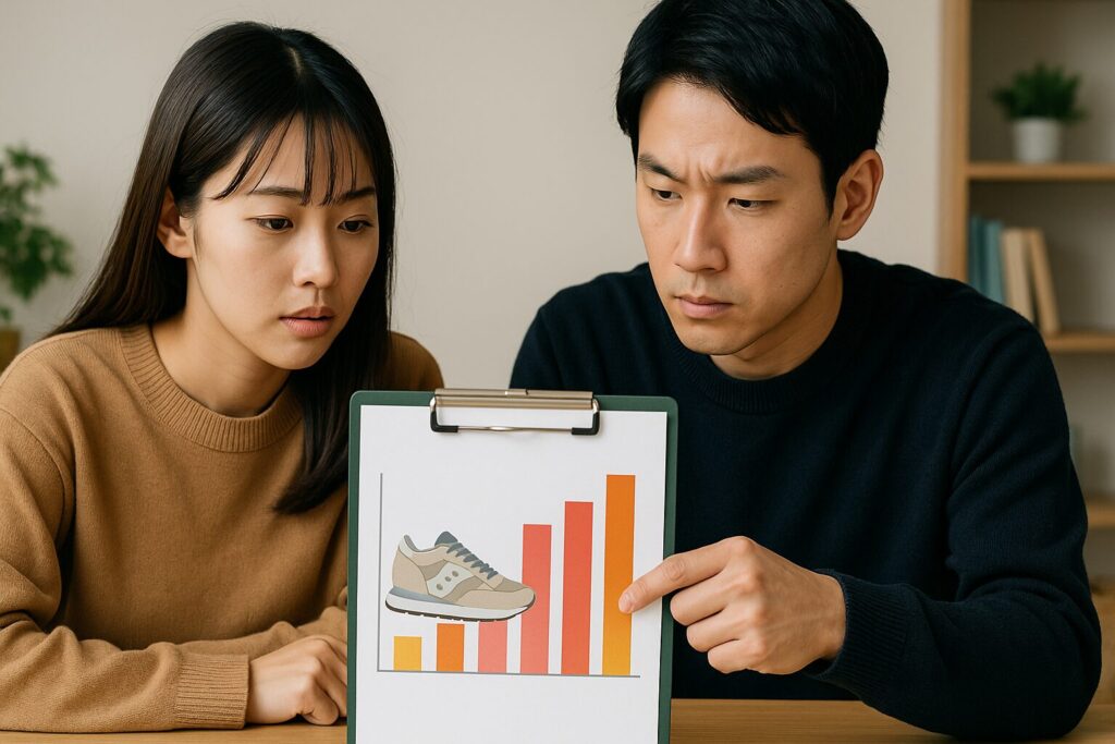 サッカニーの年齢層と人気ランキングの関係