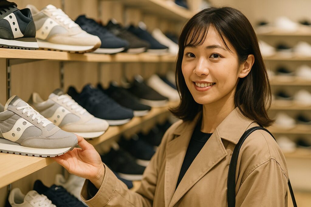 サッカニーはABCマートで買える?