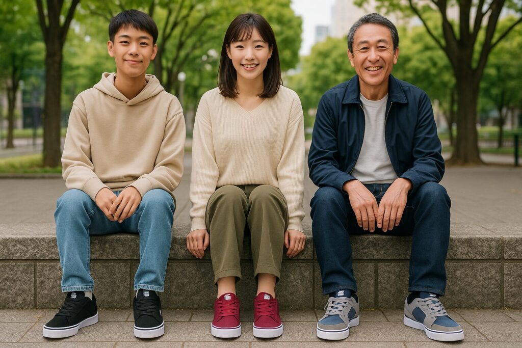 DCスニーカーは何歳まで履ける？年齢別に似合う選び方