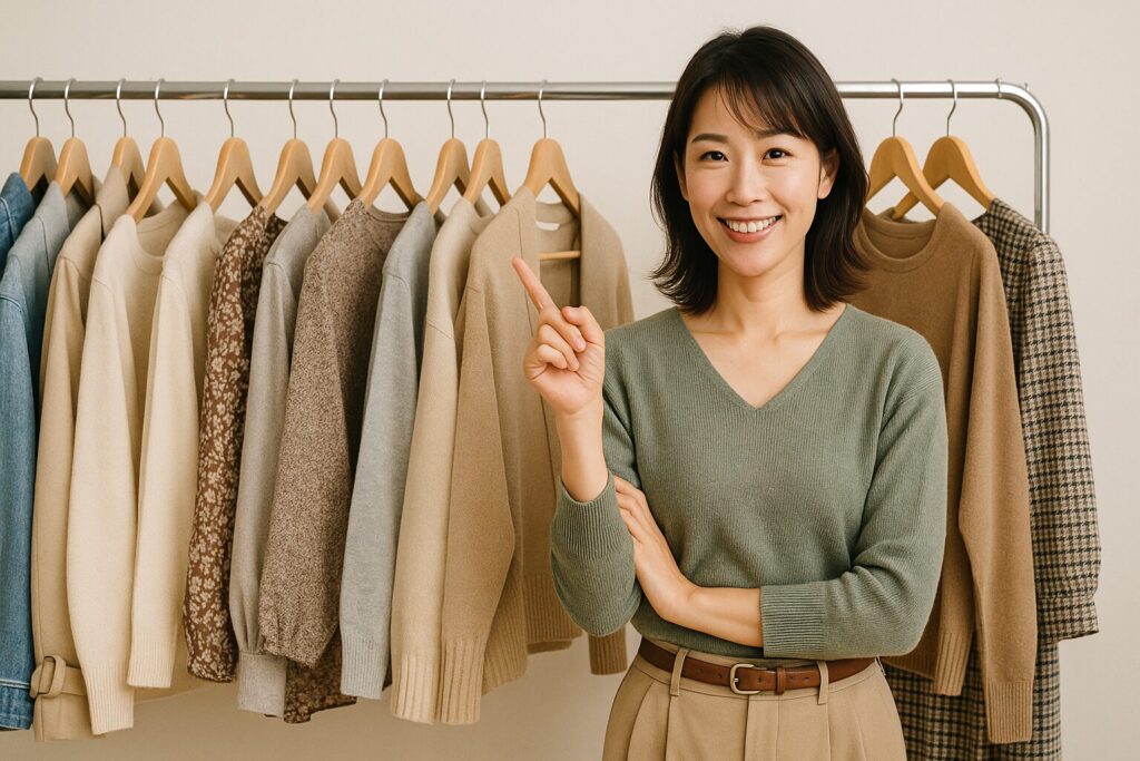 服の年齢層に合ったコーディネート術