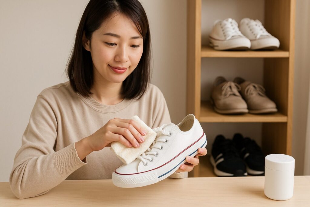 スニーカーのサイドテープの劣化を防ぐ保管とケア