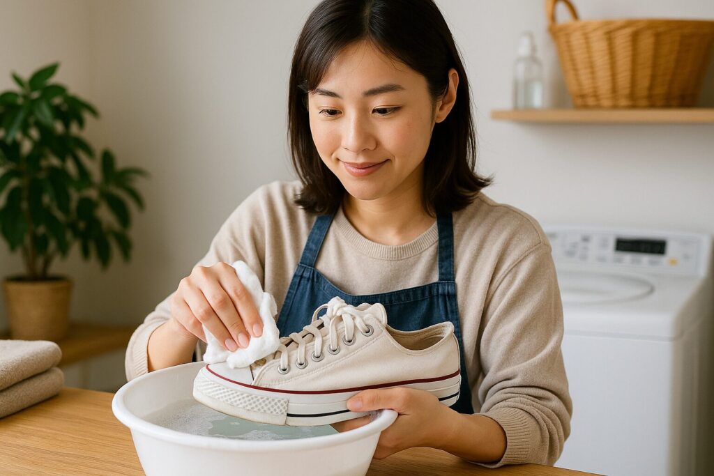 コンバースは洗ってもいいですか？