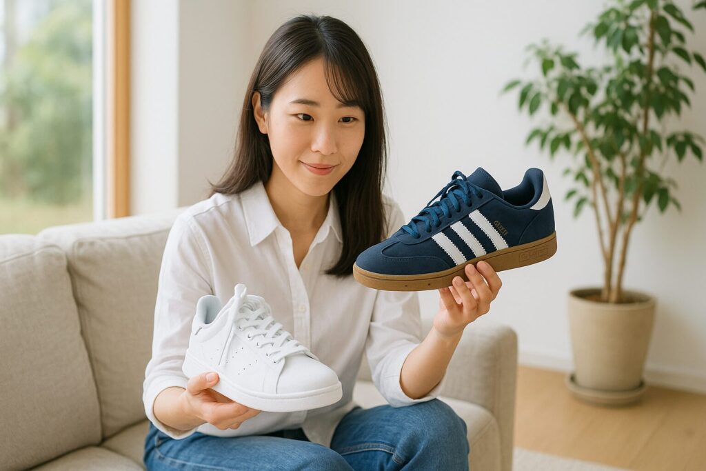 スニーカーのサイズ感の選び方は？