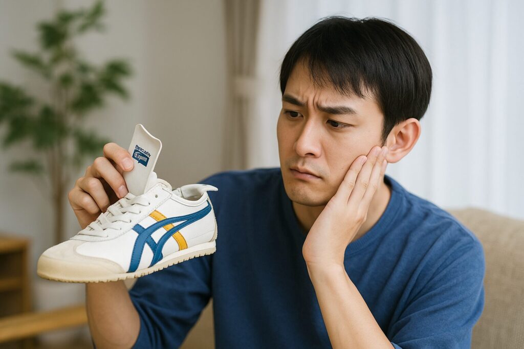 オニツカのかかと問題の背景を解説