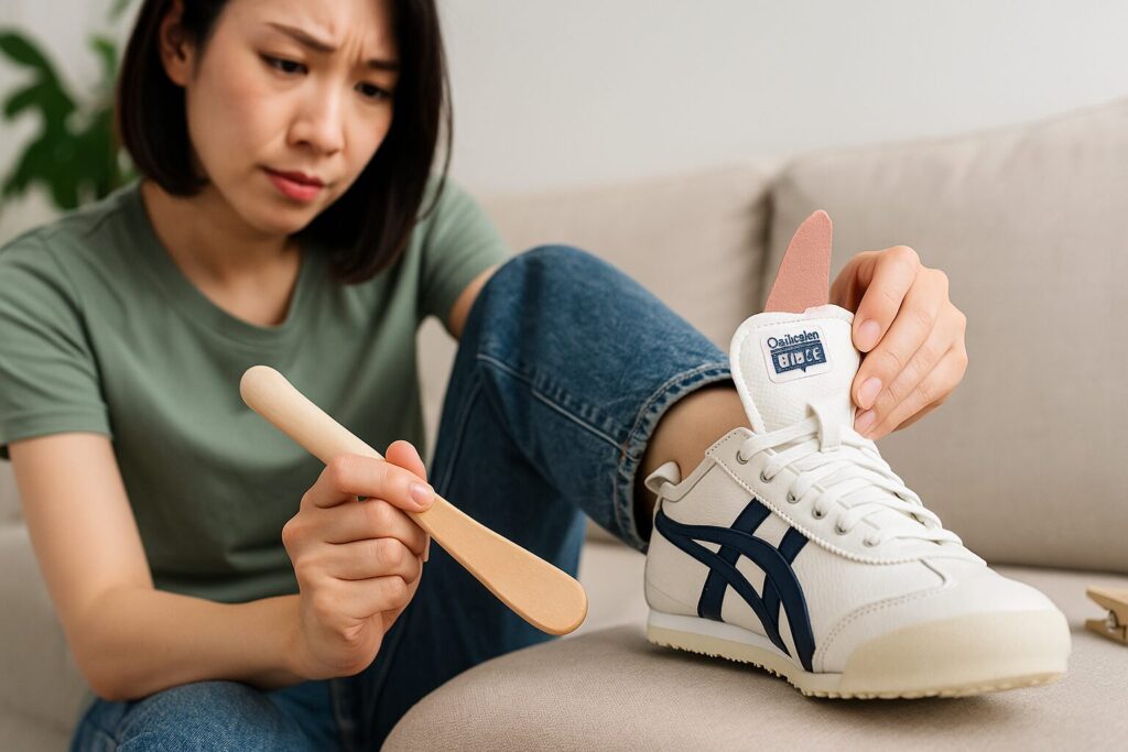 かかとが浮くときの改善策