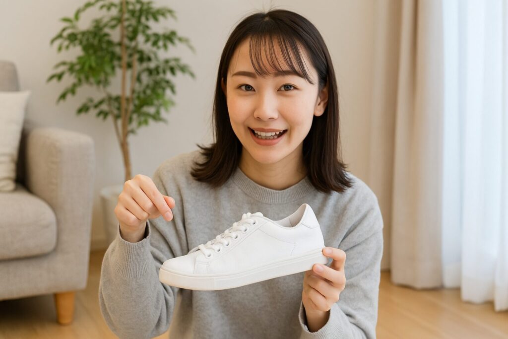 スニーカーのかかとを踏んだ時の直し方を解説