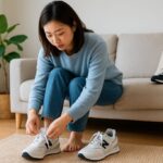 スニーカーのベロが中に入る対策ガイド