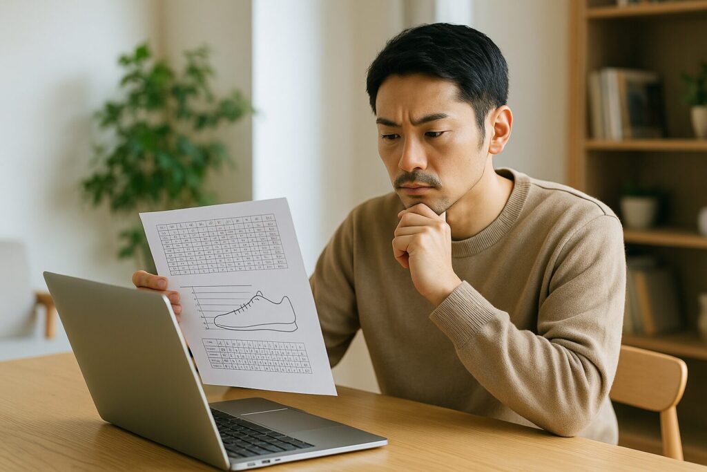 公式サイズ表と実際の違いについて解説
