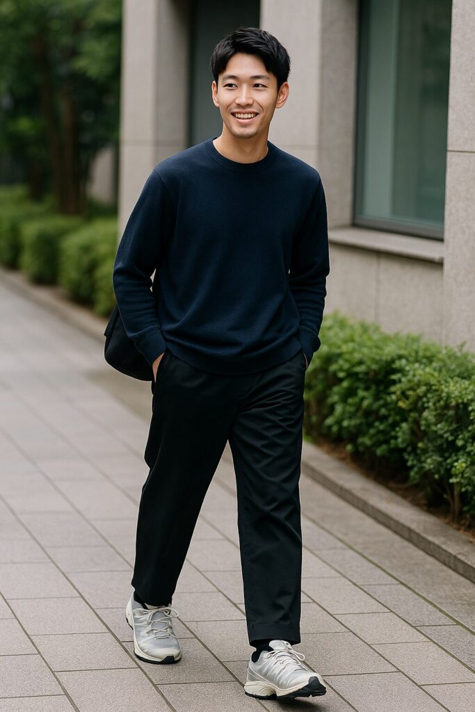 スニーカーをおしゃれに見せる方法