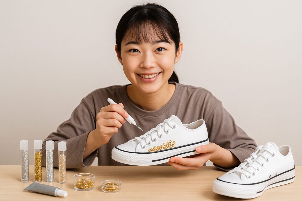 スニーカーデコのやり方と必要な道具