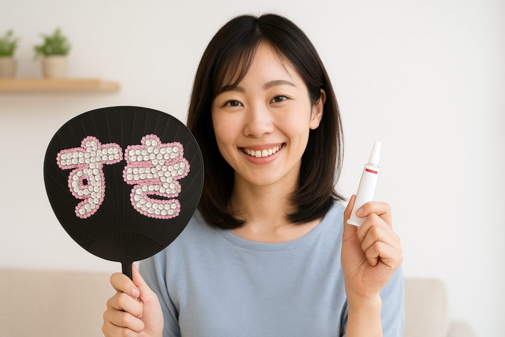うちわデコの接着剤:おすすめも参考に!