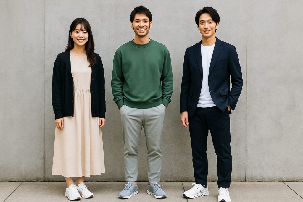 Onスニーカー人気モデルと愛用芸能人の関係