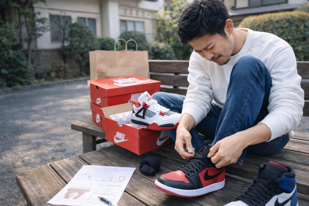 サイズ感で注意すべき点