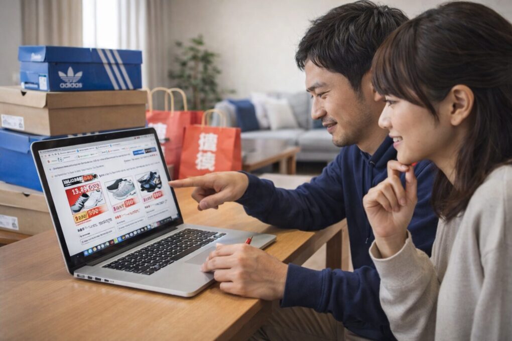 アディダスのスニーカー福袋をお得に買う