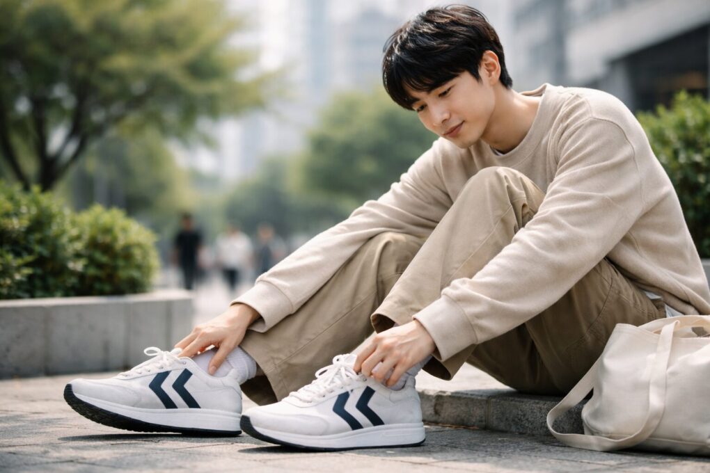 ヒュンメルのスニーカーはダサいのか