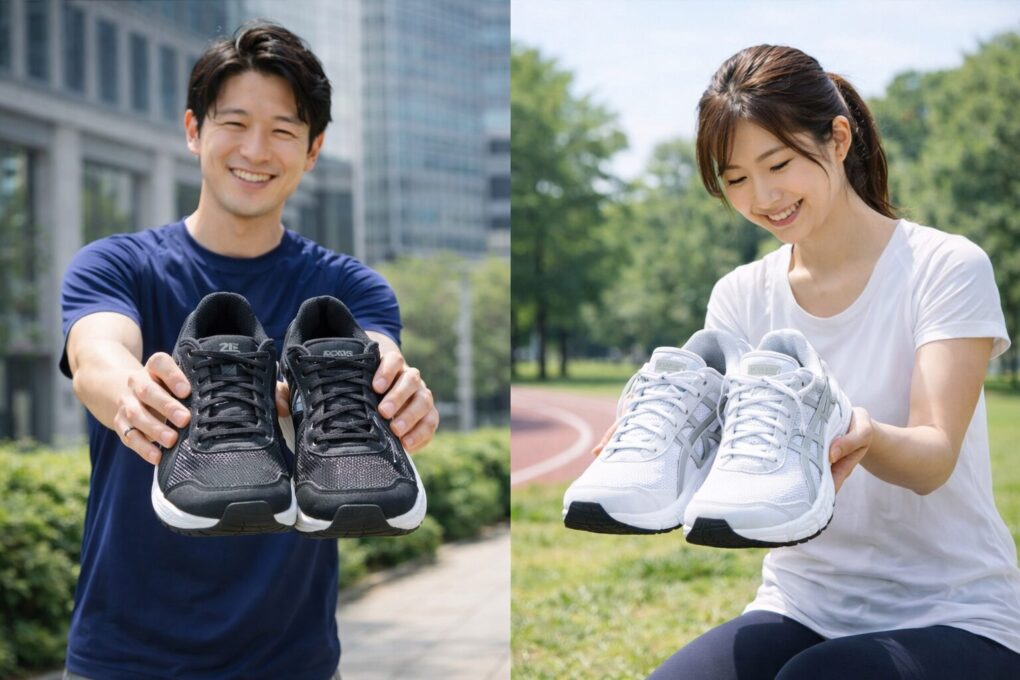 アシックススニーカーワイドの選び方