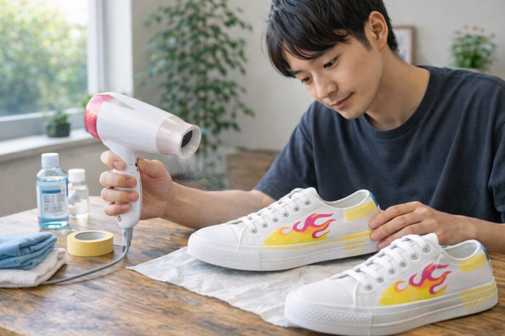 乾燥や定着を高める方法