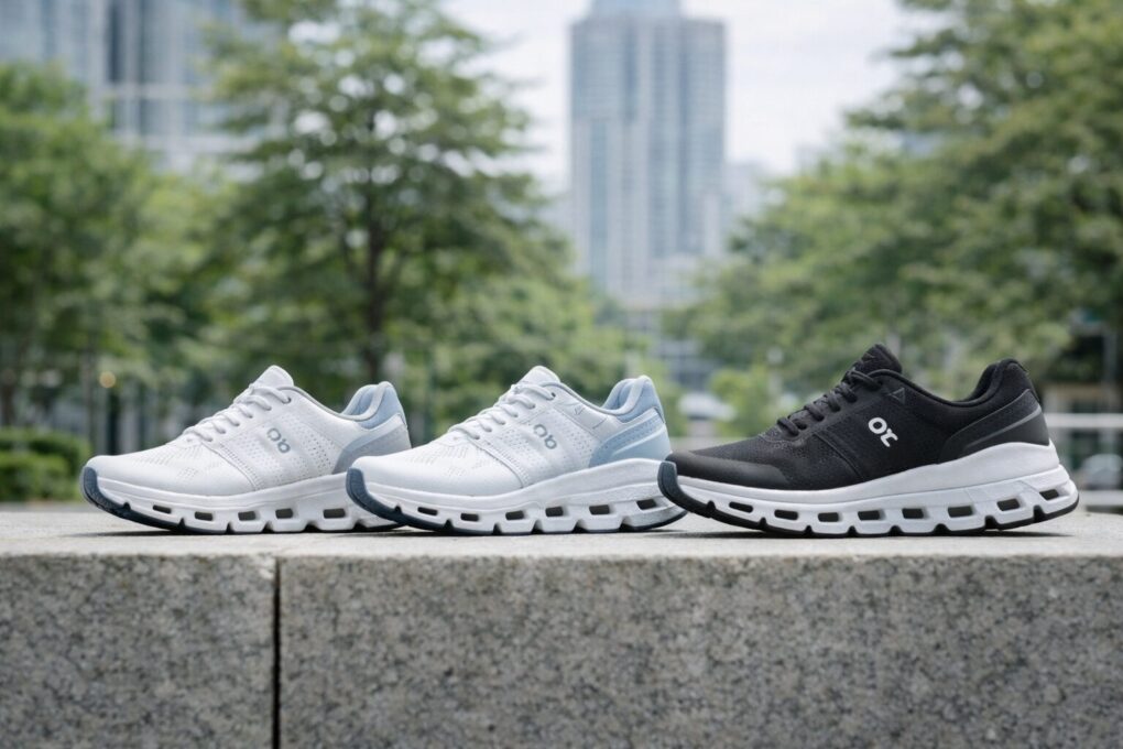 onスニーカーのヒール高さ比較