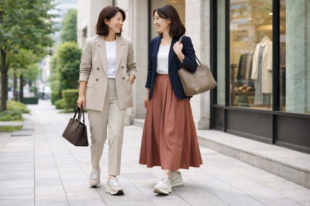 ノーネームスニーカーがダサく見えない選び方