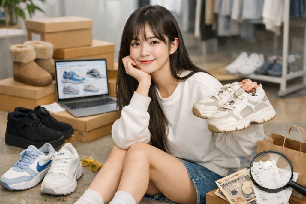 NewJeansハニのスニーカー特定＆買い方