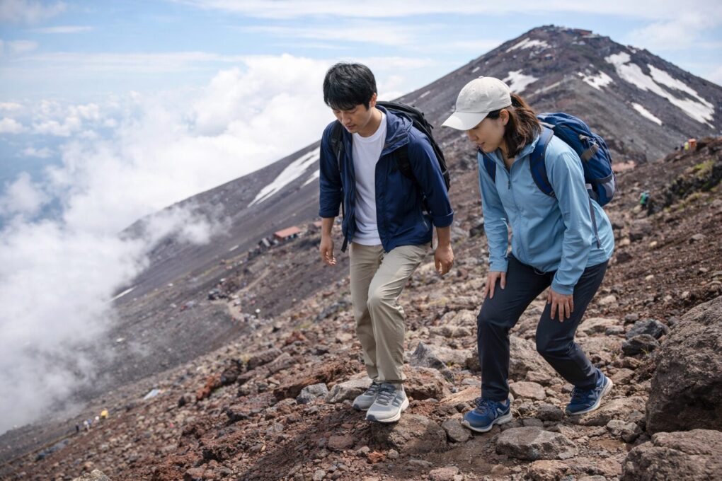 富士山をスニーカーで登頂は可能か