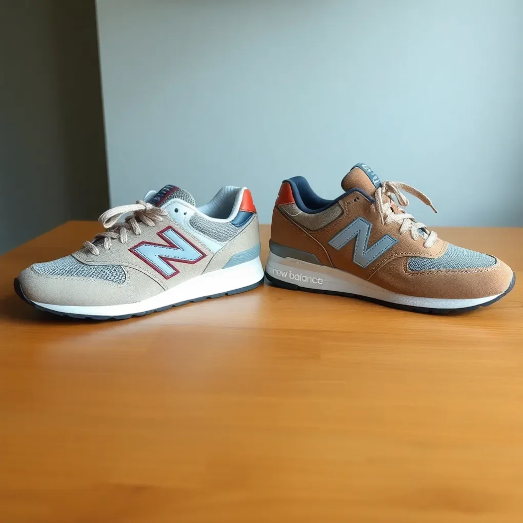 ニューバランス996と574を比較し、自分に最適な一足を選ぶ